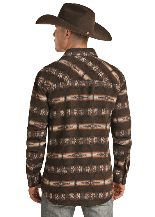R&R Aztec Shirt Jacket
