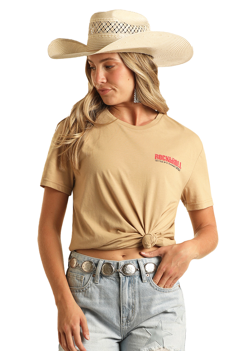Camiseta vaquera americana de R&amp;R