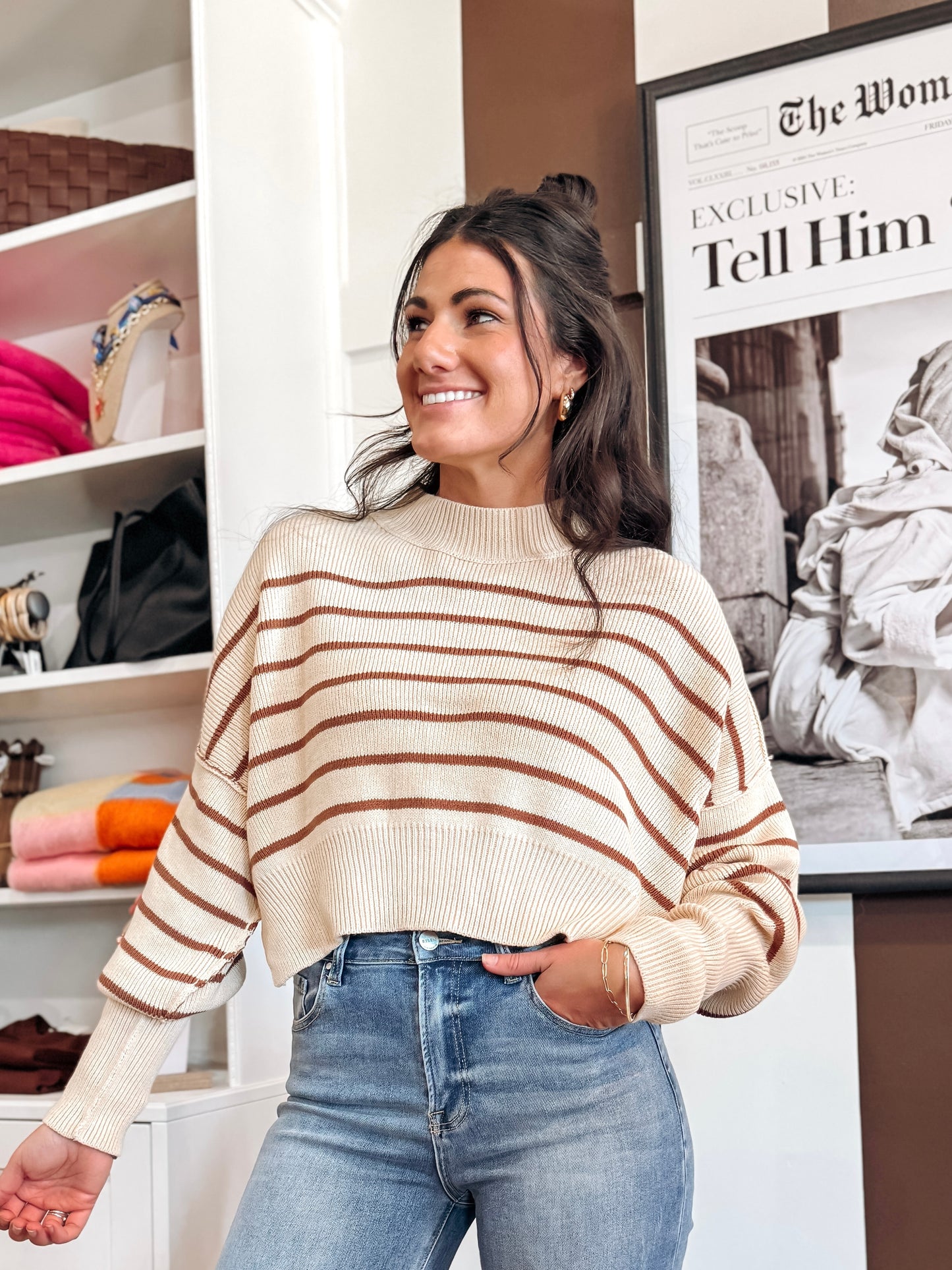 Graham Stripe Sweater