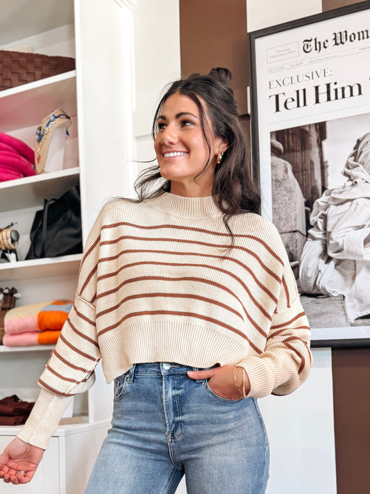 Graham Stripe Sweater