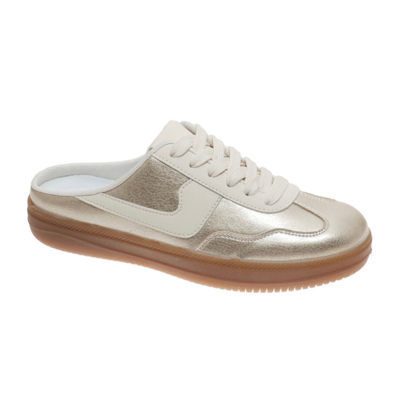 Gold Slip On Sneaker