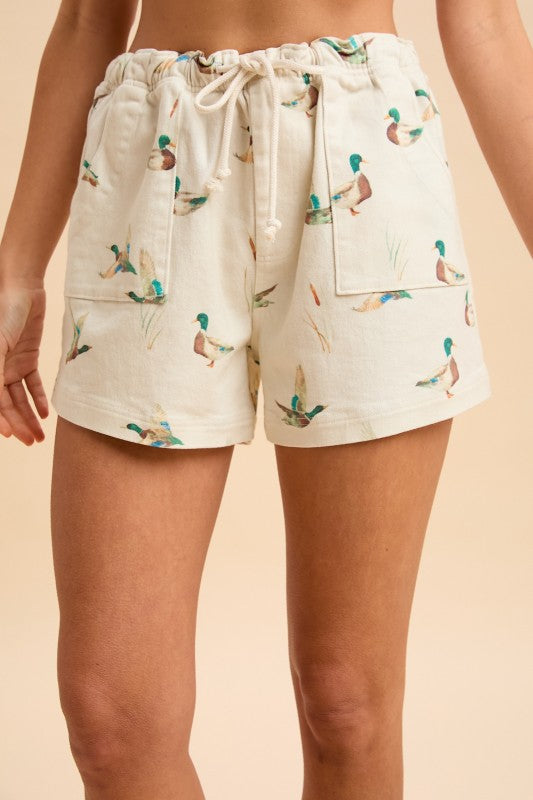 Duck Duck Relaxed Fit Shorts