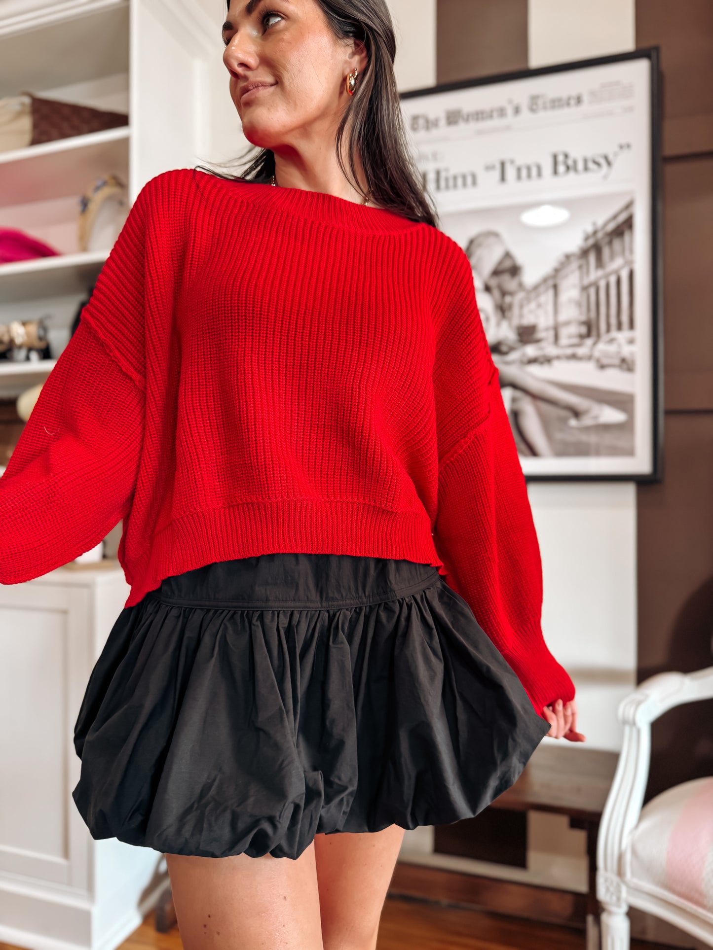 Candy Red Sweater