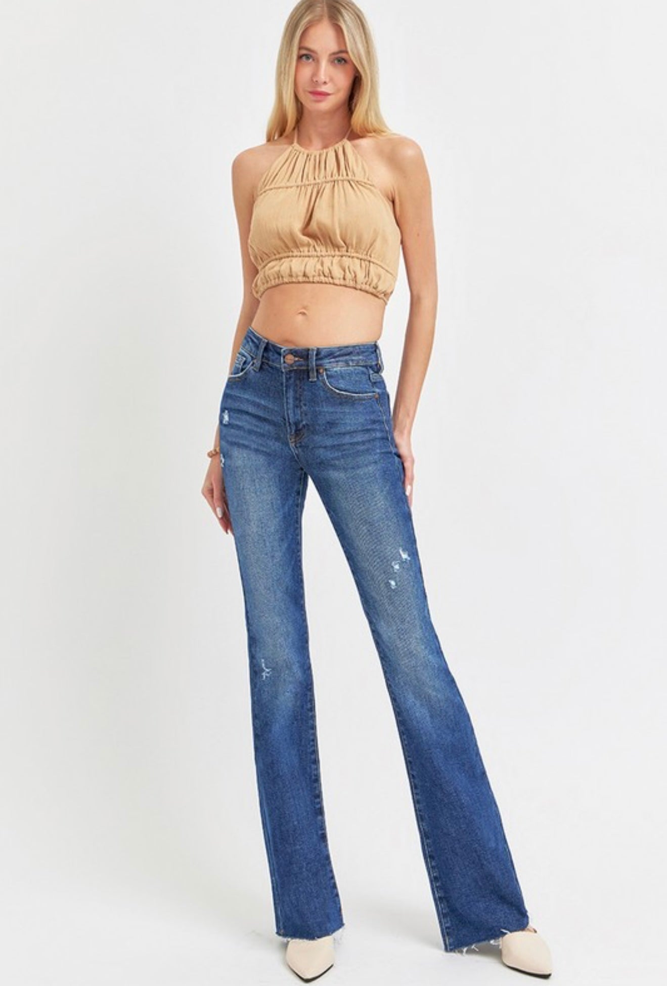 Risen Mid Rise Long Jean