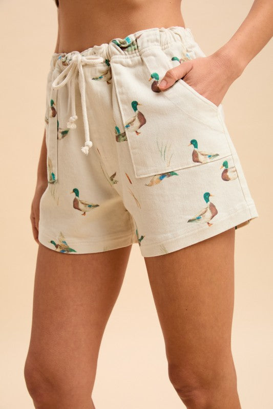 Duck Duck Relaxed Fit Shorts
