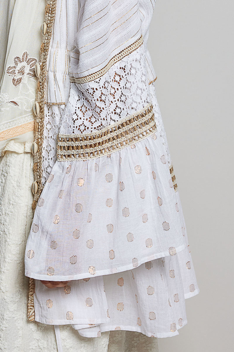 Ivory Kimono Cover / Dress