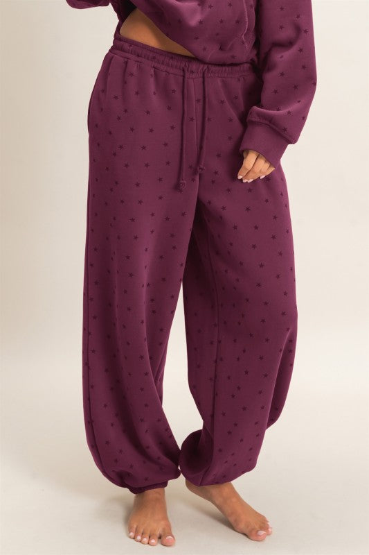 Cherry Cola Star Joggers