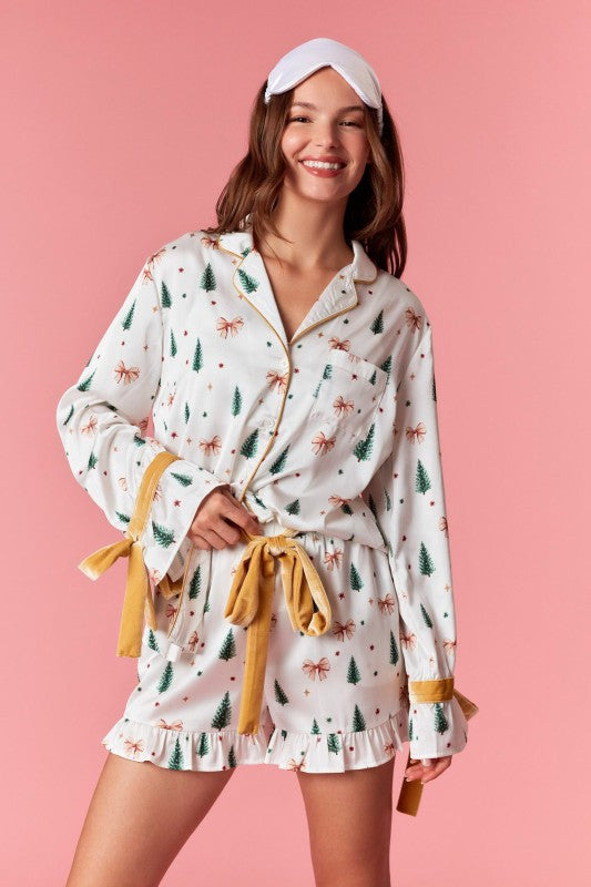 Holiday Bliss PJ Set