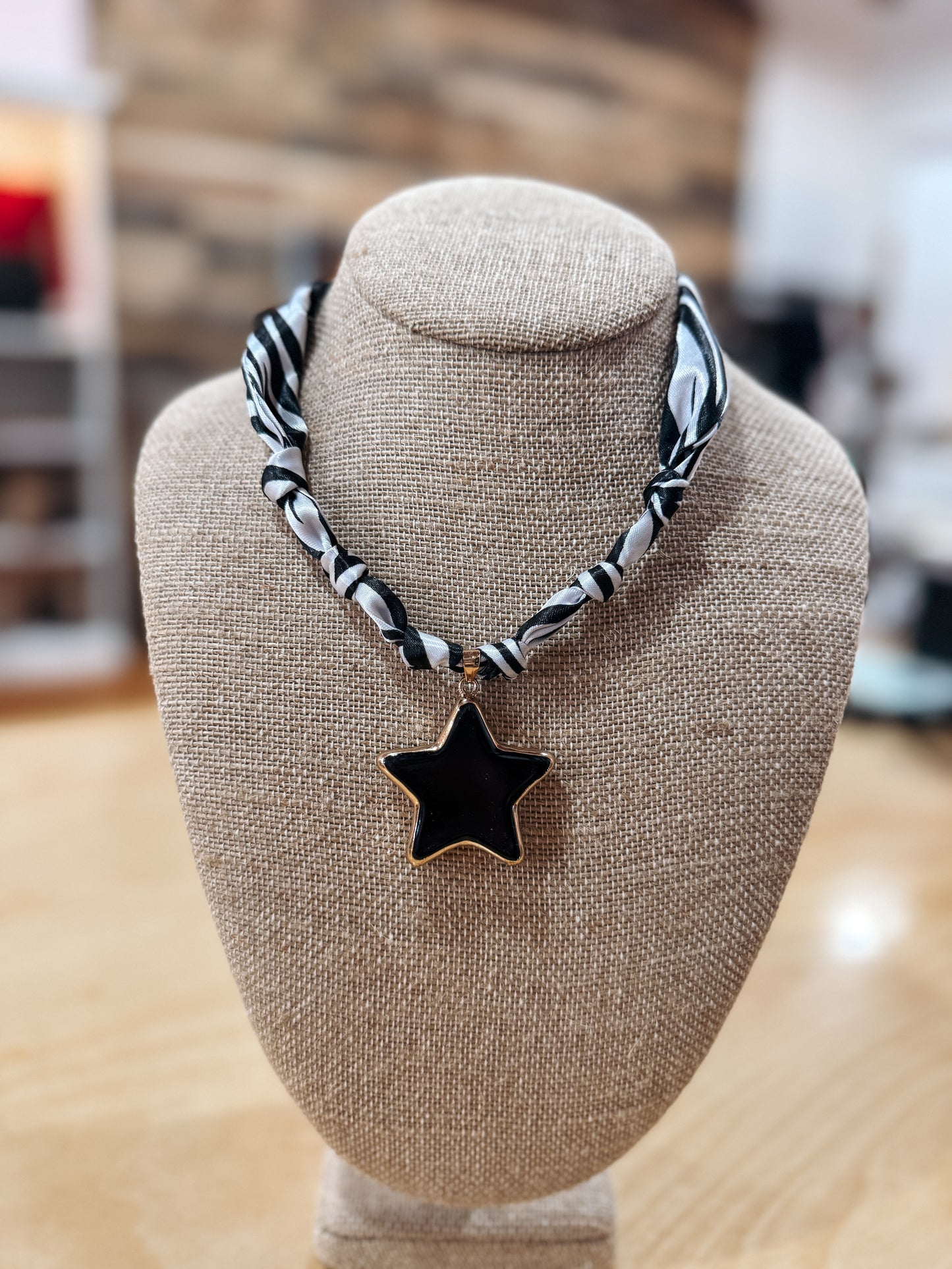 Zebra Twilly Necklace