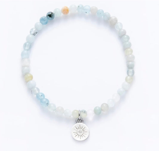 Aquamarine Gemstone Bracelet