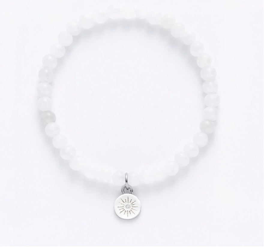 Moonstone Gemstone Bracelet