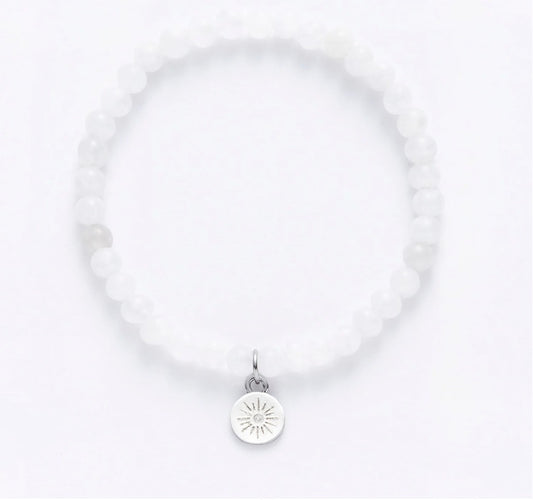 Moonstone Gemstone Bracelet