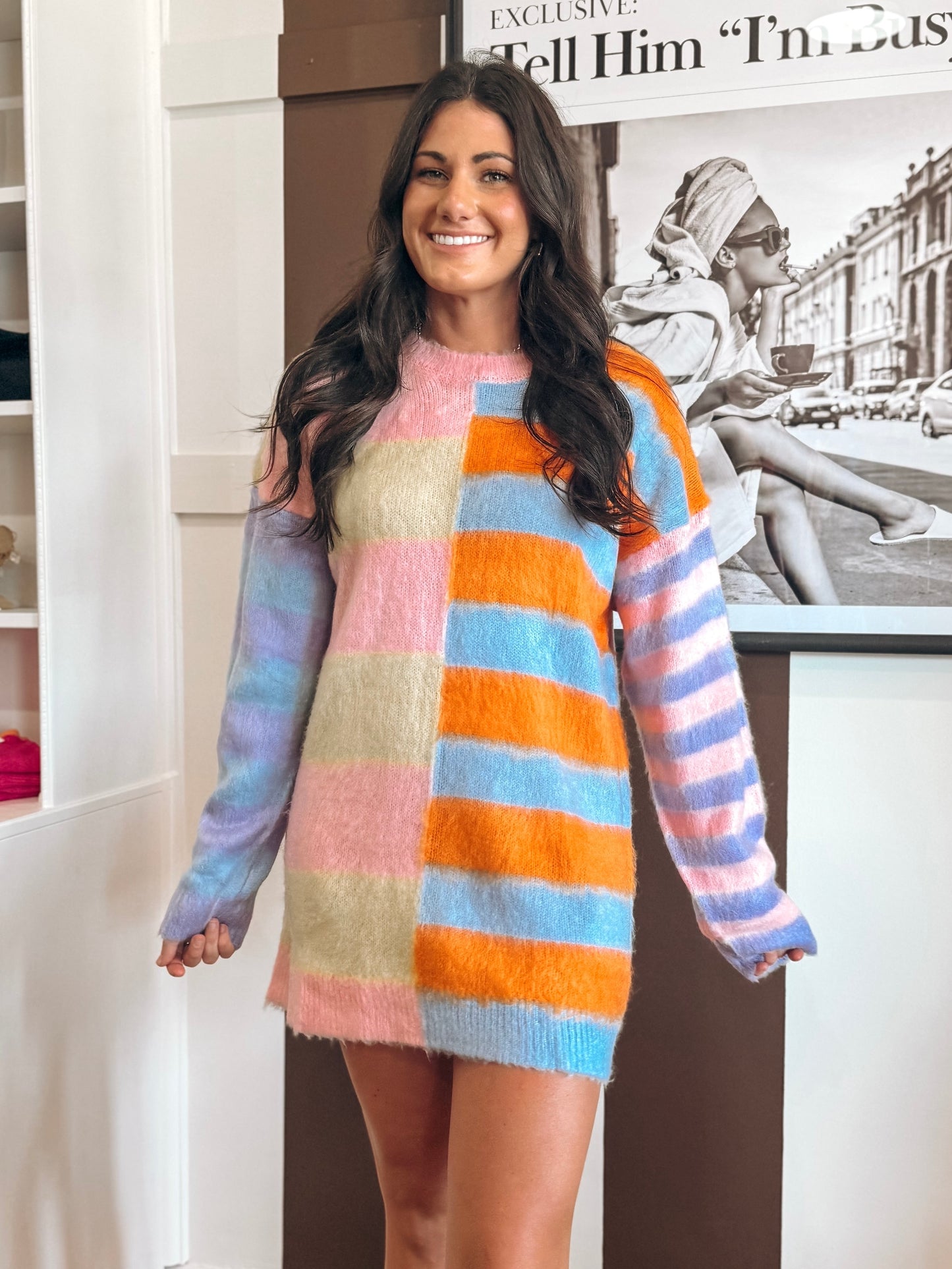 Lemon Lime Stripe Sweater