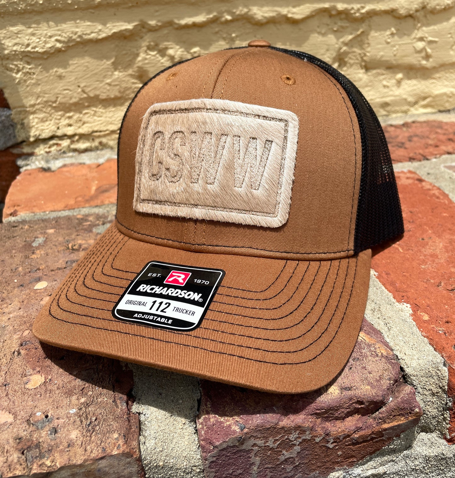 CSWW Cowhide Caramel/Blk R112