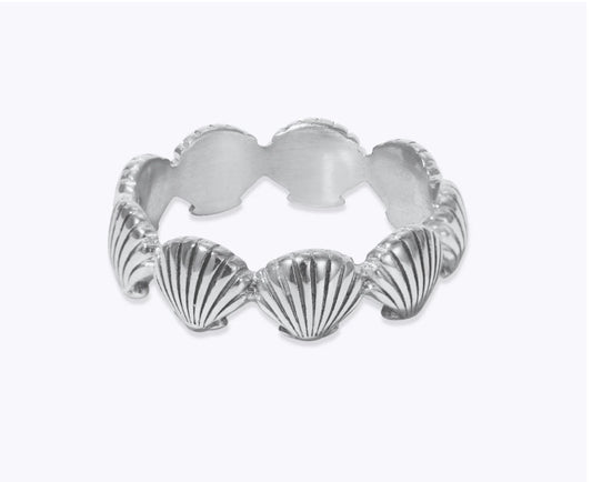 Silver Shell Ring