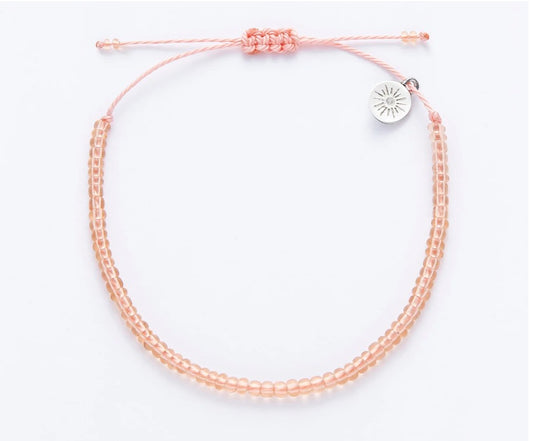 Salmon Mini Beaded Bracelet