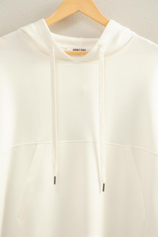White Oversized Hoodie