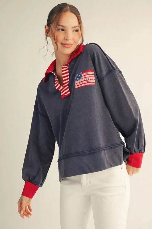 Grand Millennial America Pullover