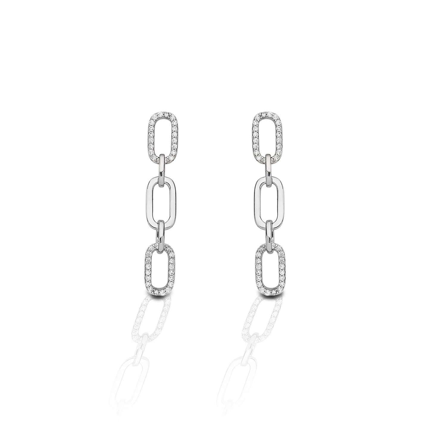 3 Clip Paperclip Earring