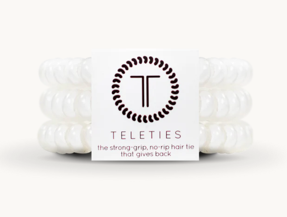 Teleties Coconut White Small