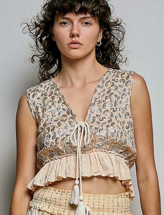 Coral Haze Top