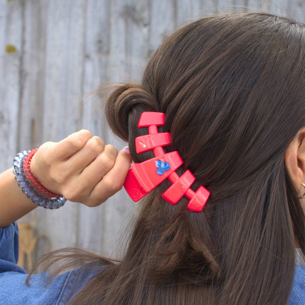 Classic | Blueberry Farms | Medium Hair Clip