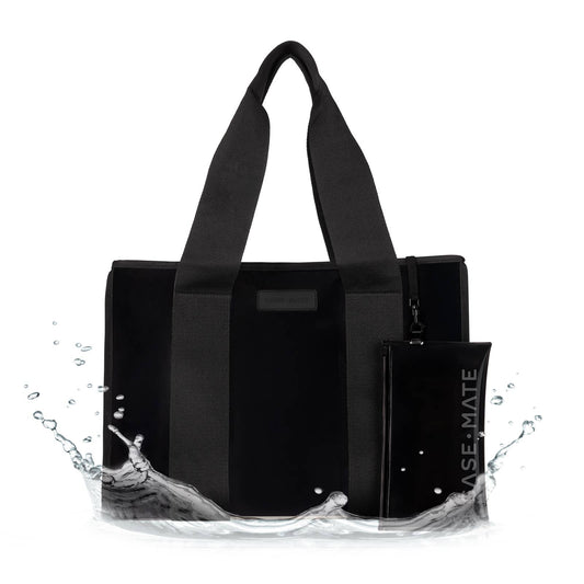 Case-Mate Midnight Black Jelly Tote