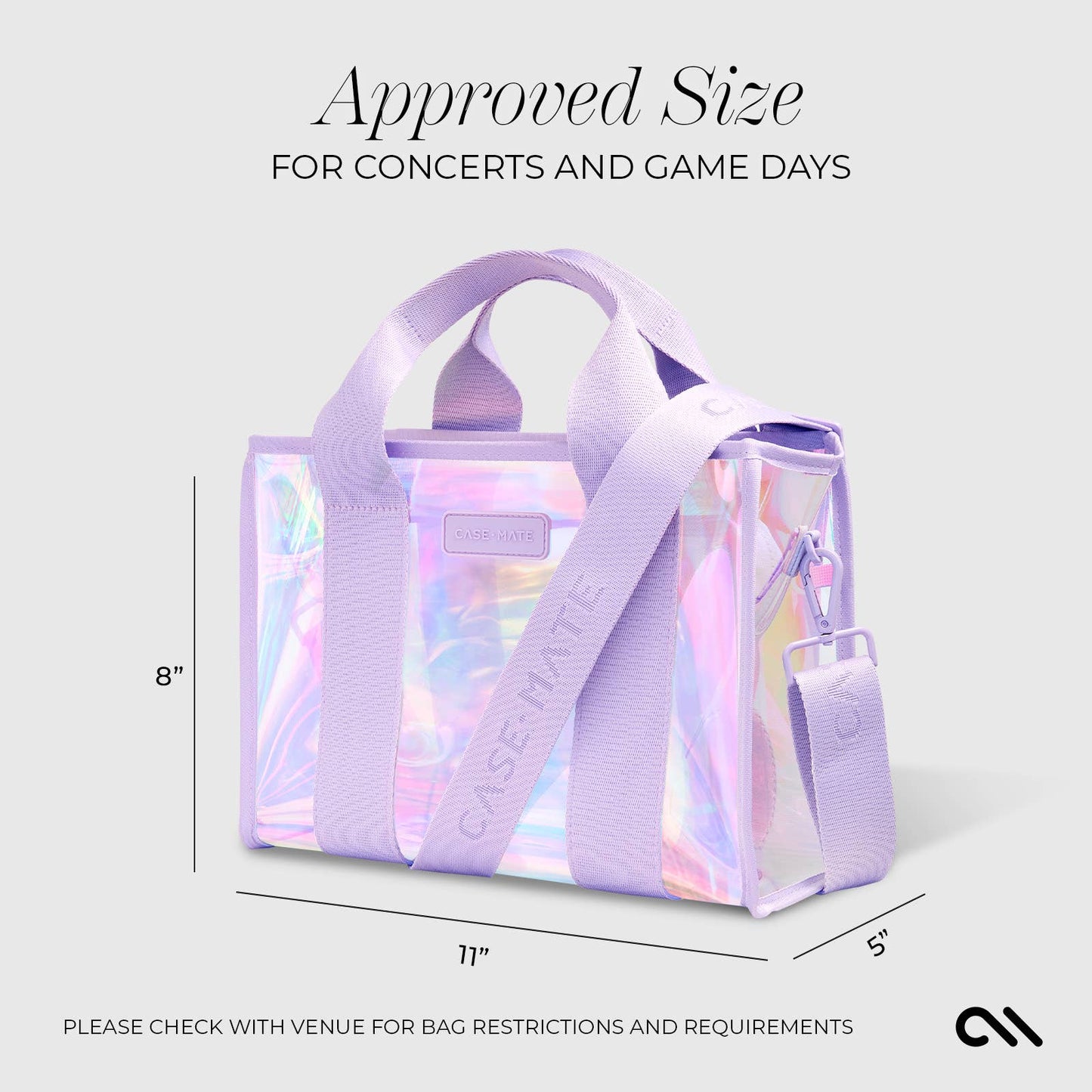 Case-Mate Soap Bubble Mini Zip Tote