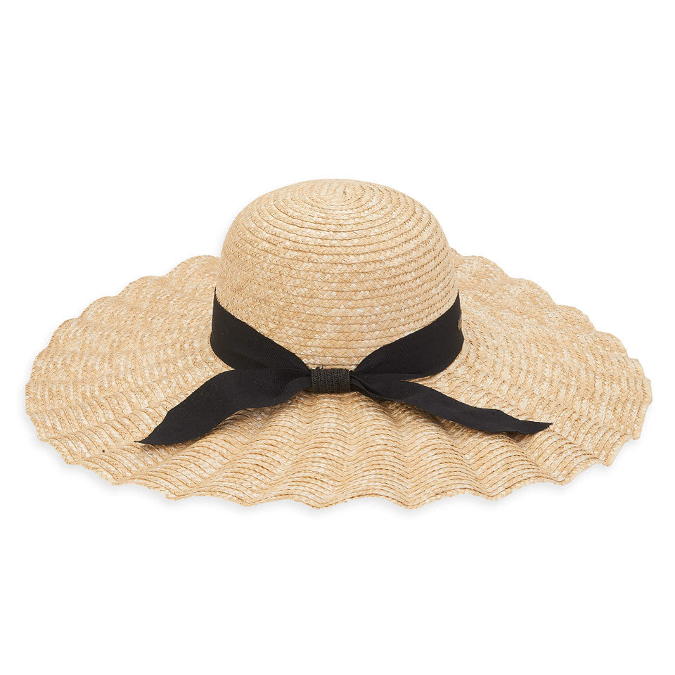 Large Wheat Straw Hat 5.75"
