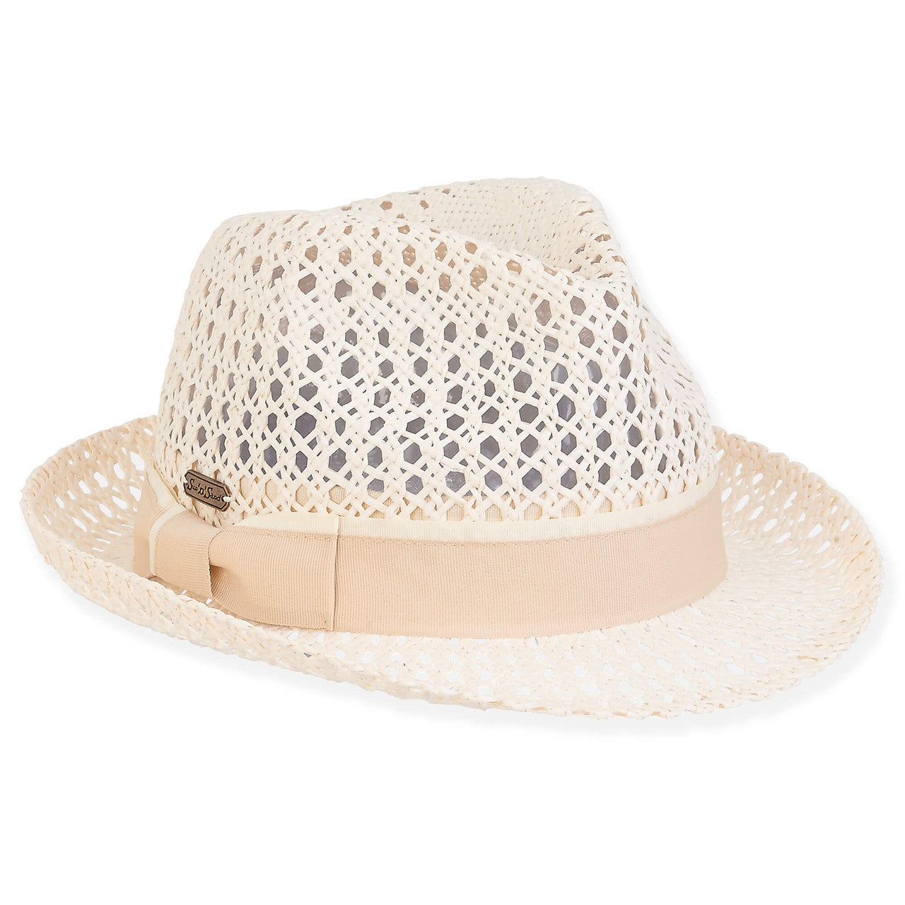 Open Woven Straw Hat
