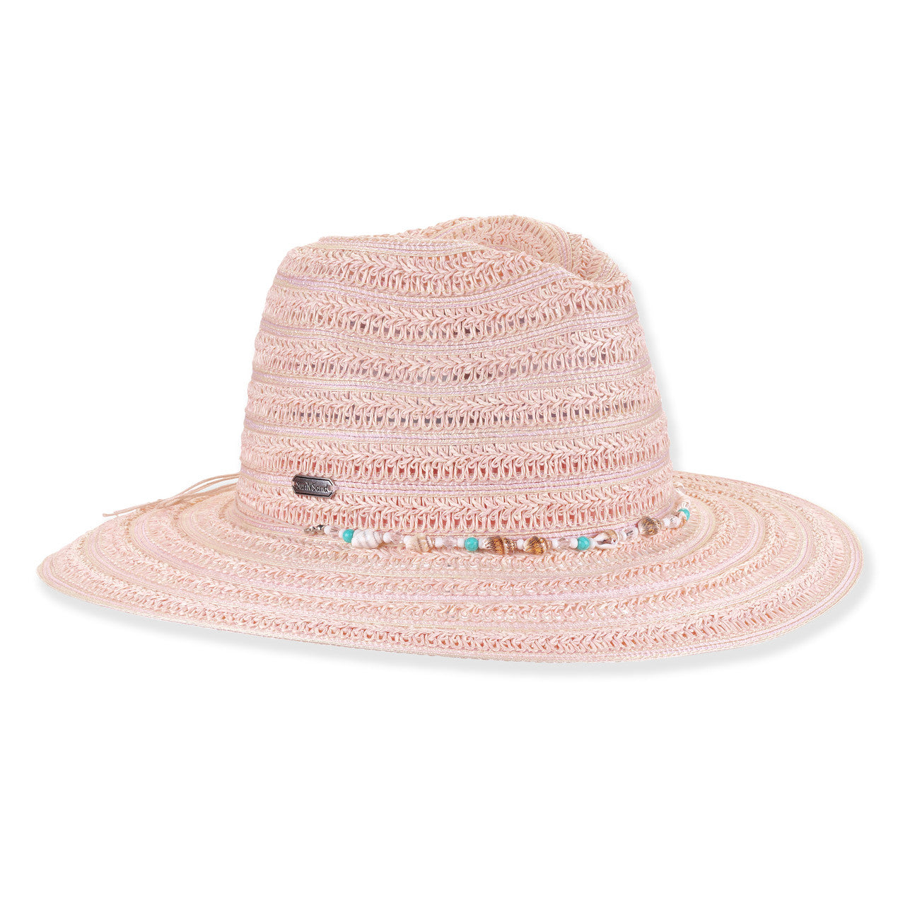 Pastel Pink Straw Hat