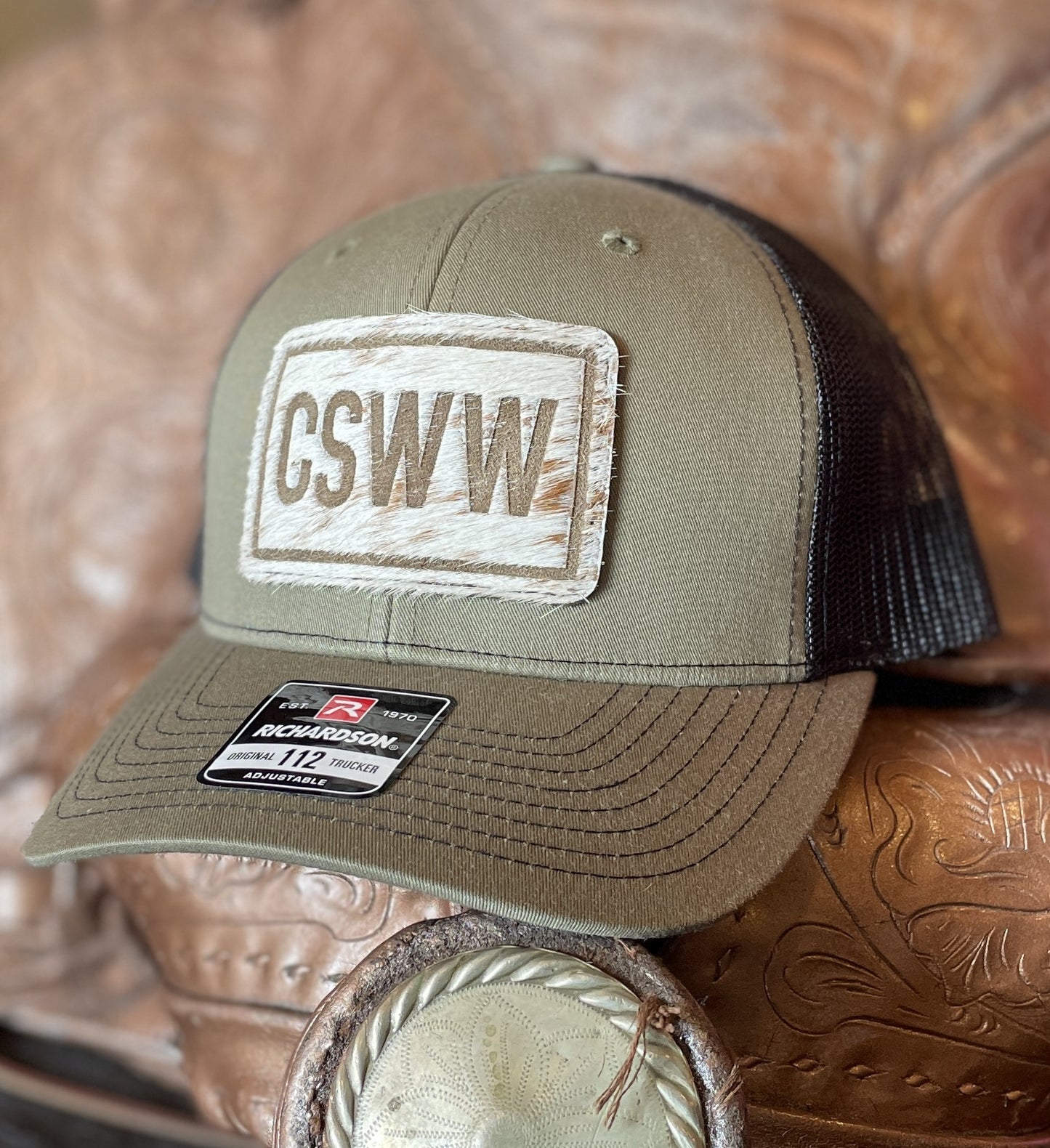 CSWW Cowhide Loden & Black R112