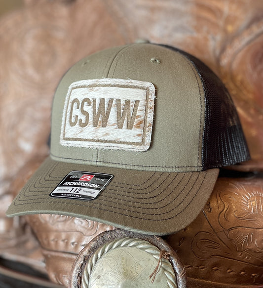 CSWW Cowhide Loden & Black R112