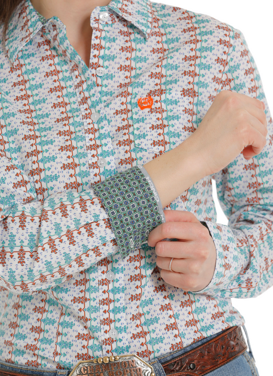 Cinch Multi Print Button Down